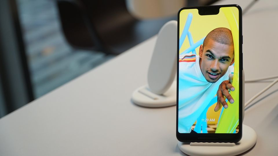 Das Display des Pixel 3 XL. Das Display des Pixel 3 XL.