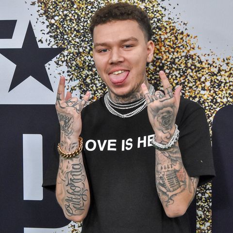 Youtube-Rapper Phora bei den BET Hip Hop Awards 2018