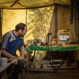 Afanasij, ehemaliger Boxer, ist zum  ersten Mal mit den Mammutjägern unterwegs. Ein einziger Zahn ist oft mehr wert als ein Jahresgehalt.