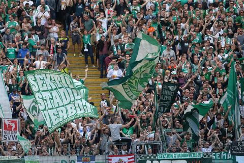 Fans von Werder Bremen