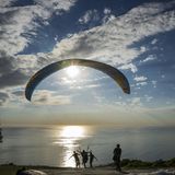 Paragliding in Kapstadt am Signal Hill