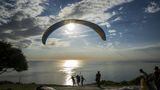 Paragliding in Kapstadt am Signal Hill