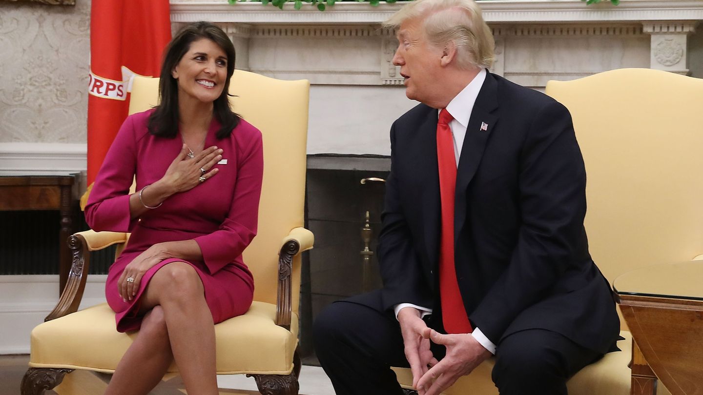 Donald Trump Nikki Haley