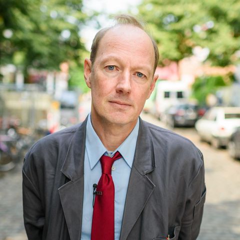 Martin Sonneborn von der Partei "Die PARTEI"
