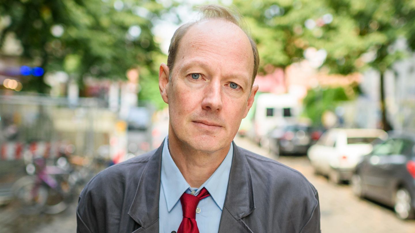 Martin Sonneborn von der Partei "Die PARTEI"