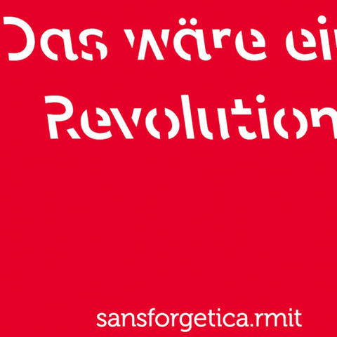Text in "Sans Forgetica"