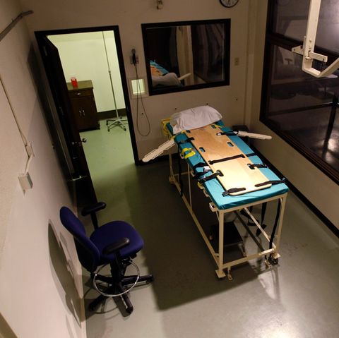 Todesstrafe: Blick in die Hinrichtungskammer im Gefängnis Washington State Penitentiary