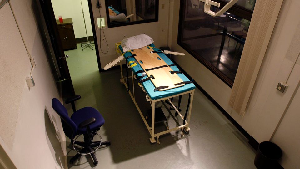 Todesstrafe: Blick in die Hinrichtungskammer im Gefängnis Washington State Penitentiary