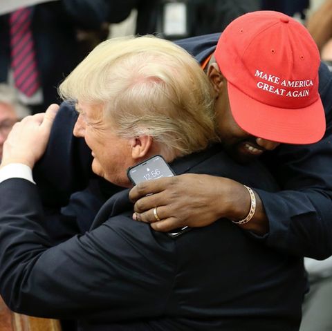 Besuch im Weißen Haus: Kanye Wests wirrer Auftritt bei Donald Trump