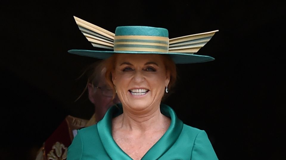 Brautmutter Sarah Ferguson Brautmutter Sarah Ferguson