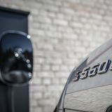 Der Mercedes S 560 e kann auch mit dem On-Board-Lader mit 7,4 kW Leistung an einer Wallbox geladen werden