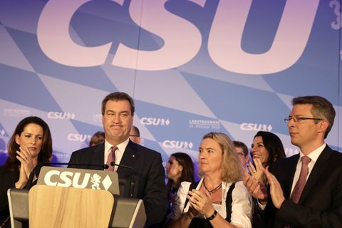 Vorläufiges amtliches Endergebnis Bayern Landtagswahl 2018