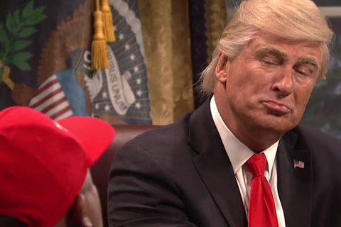 Alec Baldwin als Donald Trump