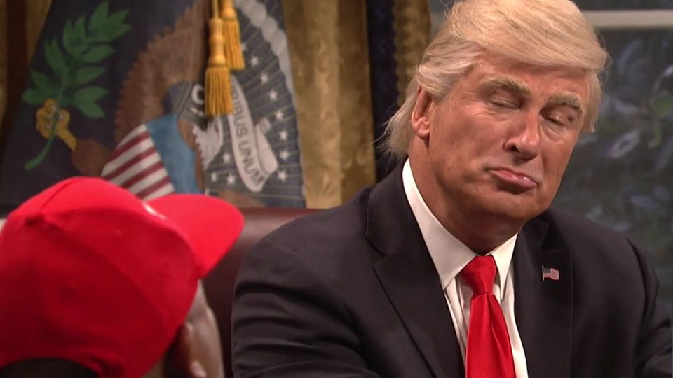 Alec Baldwin als Donald Trump