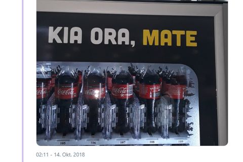 Flughafen Auckland: Übersetzungspanne: Coca-Cola-Werbespruch geht aber mal so richtig nach hinten los