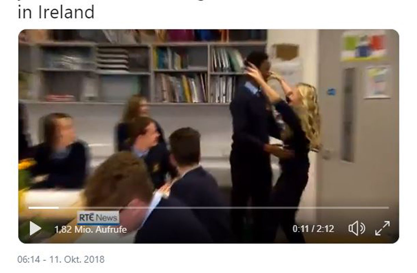 Schüler jubeln nach verhinderter Abschiebung