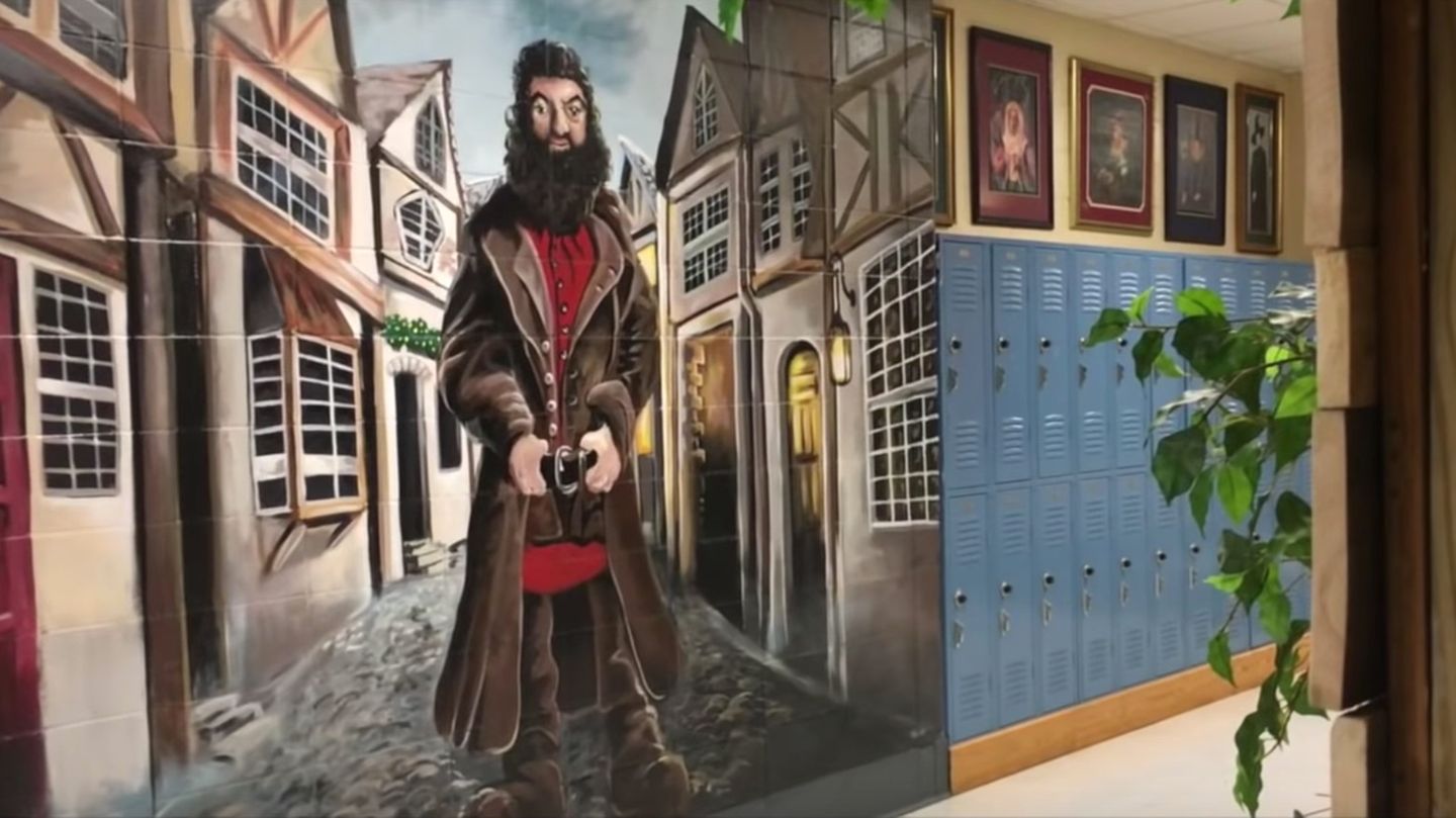 Schule im Stil von Hogwarts
