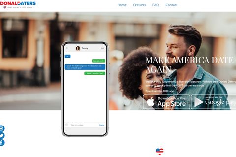 Dating-App für Anhänger von Donald Trump startet offenbar mit massivem Datenleck
