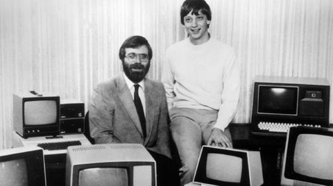 Microsoft-Gründer Paul Allen und Bill Gates