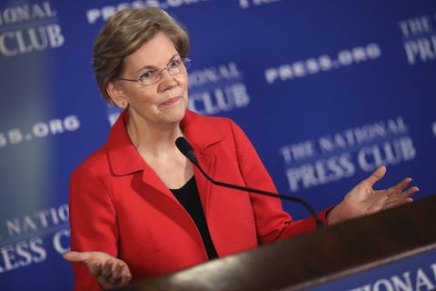 "Erinnerungsproblemen, Donald Trump?": US-Senatorin Elizabeth Warren