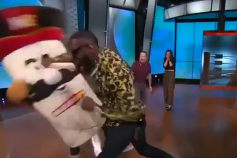 Deontay Wilder - US-Boxer - Maskottchen - Kieferbruch