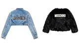 Zeig, was du hast!  Für Minimalisten ist das Label Moschino die falsche Wahl. Hier wird geklotzt und geprotzt: Man zeigt, was man trägt und das am besten mit großformatigen Lettern. Jeans- und Felljacke je 149 Euro.