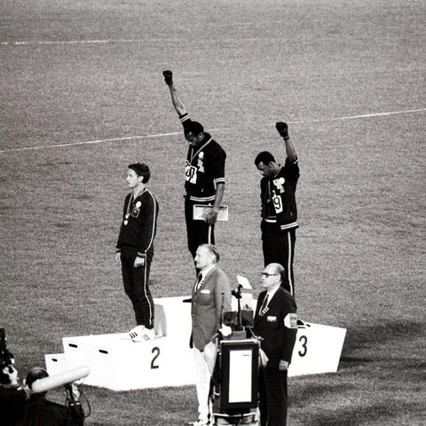 Black Power Protest bei Olympia
