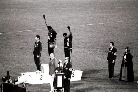 Black Power Protest bei Olympia