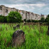 Jüdischer Friedhof in Kalusch, Galizien, in der Ukraine, 2017