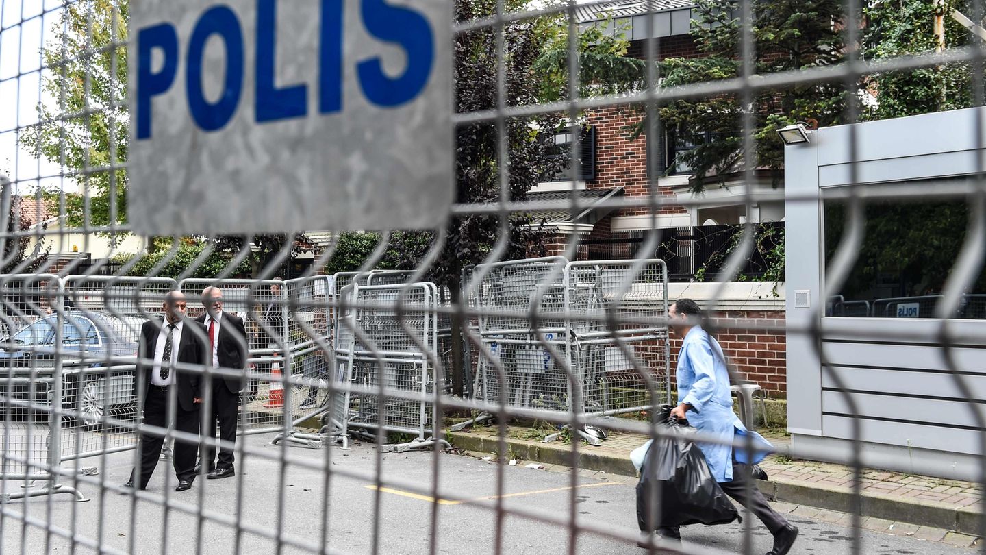 Die Türkei hat das saudische Konsulat in Istanbul durchsucht