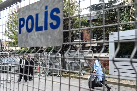 Die Türkei hat das saudische Konsulat in Istanbul durchsucht