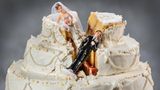 Kaputte Hochzeitstorte