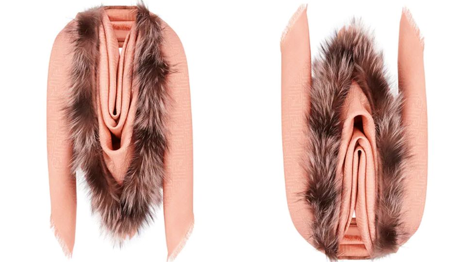 Fendi-Schal erinnert Twitter-User an eine Vagina