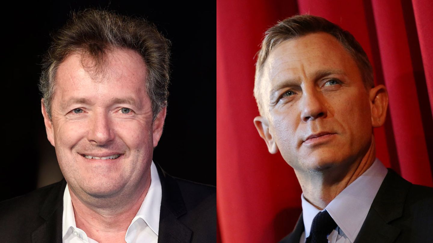 Piers Morgan und Daniel Craig