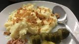 Kartoffelpüree auf Teller