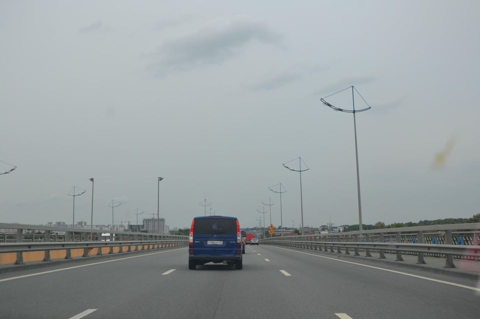 Neue, freie und graue Autobahnen in der Oblast Kaliningrad