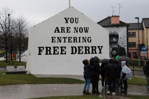 Geteilte Stadt: Londonderry oder Derry in Nordirland