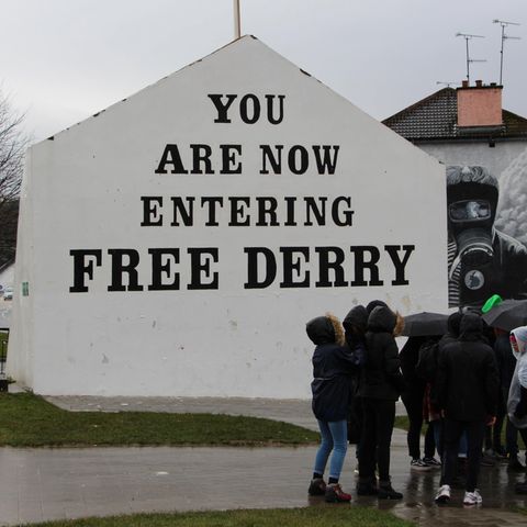 Geteilte Stadt: Londonderry oder Derry in Nordirland