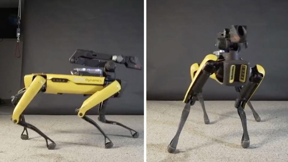 Beeindruckende Mechanik: Dieser Roboter kann tanzen - so gut, dass es gruselig ist Beeindruckende Mechanik: Dieser Roboter kann tanzen - so gut, dass es gruselig ist
