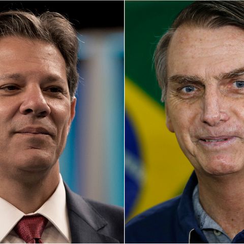 Brasilien: Fernando Haddad und Jair Bolsonaro