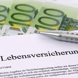 Der Vertrag für eine Lebensversicherung