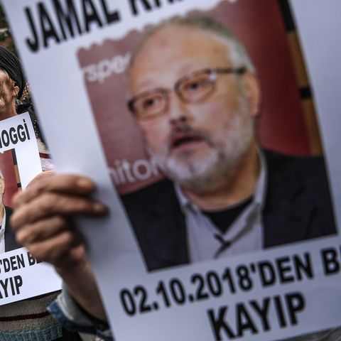 Protest gegen Jamal-Khashoggi-Verschwinden
