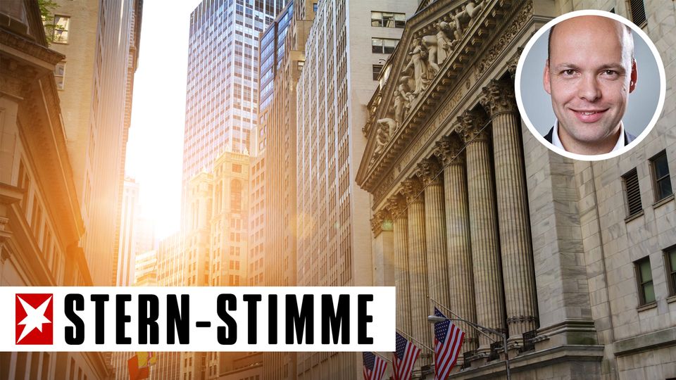 Die New Yorker Börse an der Wall Street