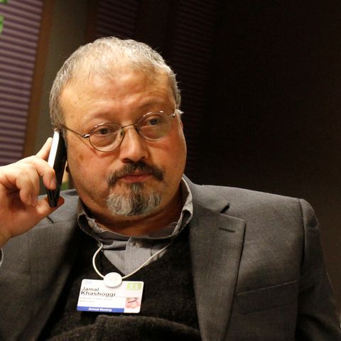 Der saudische Journalist Jamal Khashoggi beim Weltwirtschaftsforum in Davis 2011. Er lebte seit etwa einem Jahr in den USA und wurde in der Botschaft seines Heimatlandes Saudi-Arabien in Istanbul getötet.