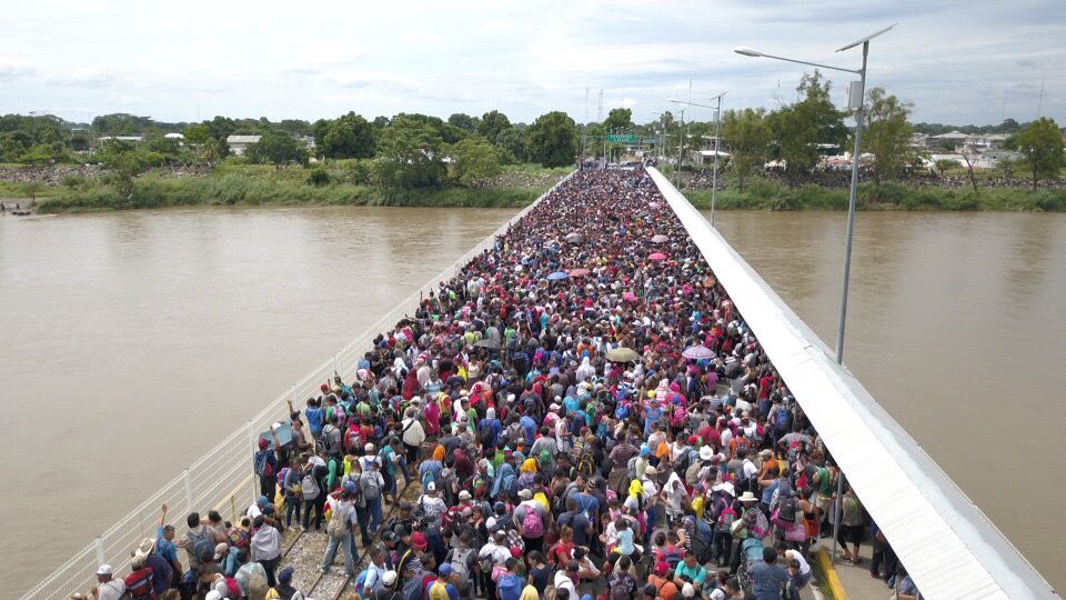News des Tages: Tausende Migranten aus Honduras warten an der Grenze zwischen Guatemala und Mexiko Tausende Migranten aus Honduras warten an der Grenze zwischen Guatemala und Mexiko
