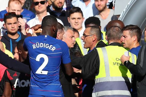 José Mourinho sorgt an der Stamford Bridge für eine Rudelbildung