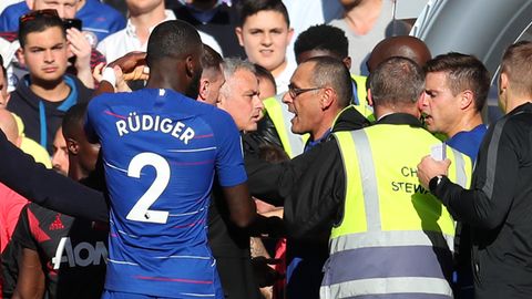 José Mourinho sorgt an der Stamford Bridge für eine Rudelbildung