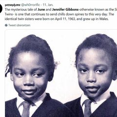 Jennifer und June Gibbons: Als Kinder bewegten sich die Zwillinge synchron und wirkten wie Zombis.