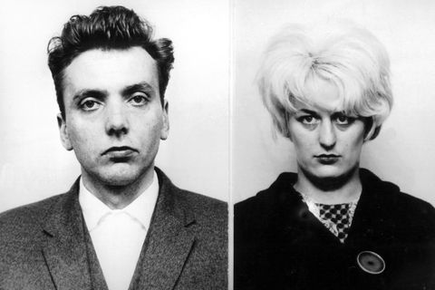 Die Polizeifotos von Ian Brady und Myra Hindley.