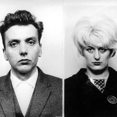 Die Polizeifotos von Ian Brady und Myra Hindley.